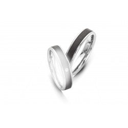 Bague en acier Giorgio