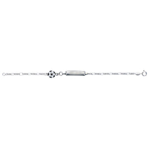 Bracelet d'identité enfant ballon de foot