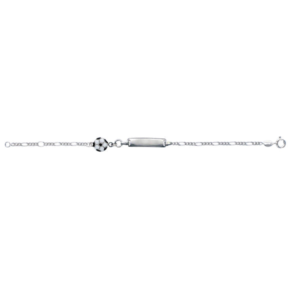 Bracelet d'identité enfant ballon de foot