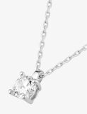 Collier solitaire en argent 654z2253