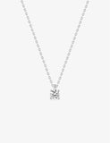 Collier solitaire en argent 654z2253