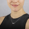 Collier infini en argent 654z2255