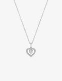 Collier coeur en argent 654Z2284