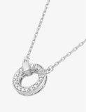 Collier en argent cercle 654z2266