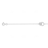 Bracelet double cercle en argent 645-2194