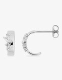 Boucles demi-créoles en argent 680-1343