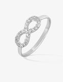 Bague en argent infini 611-4063