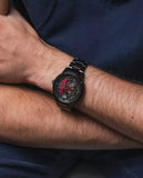 Montre Pierre Lannier Paddock Automatique Noire et rouge
