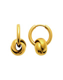 Boucles en acier doré 880j1051