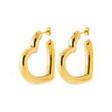 Boucles Enamorada en acier doré 880-1758