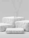 Collier en or blanc 9ct 454-56
