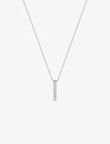 Collier en or blanc 9ct 454-56