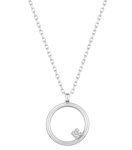 Collier en or blanc 9ct 454-60
