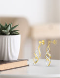 Boucles d'oreilles en or 9ct 482-93