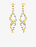 Boucles d'oreilles en or 9ct 482-93