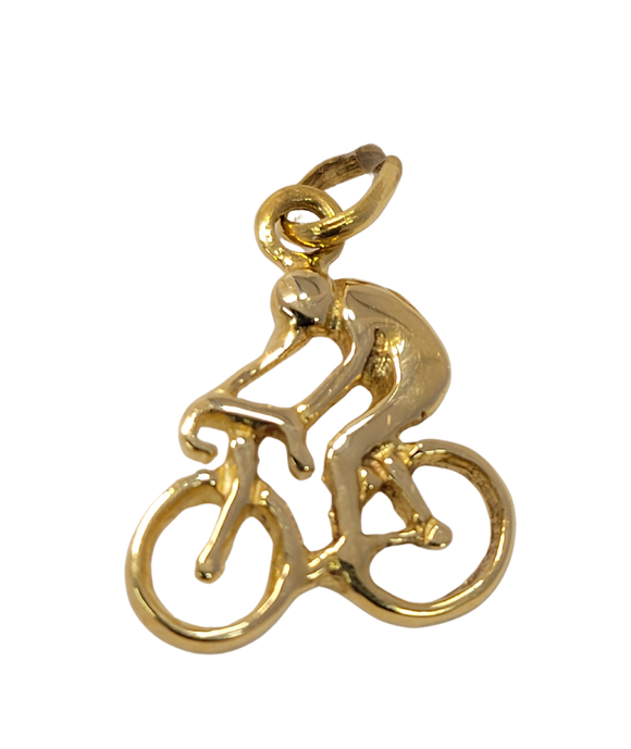 Pendentif Cycliste en or 18ct 360-104