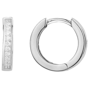 Boucles créoles argent 680-1284