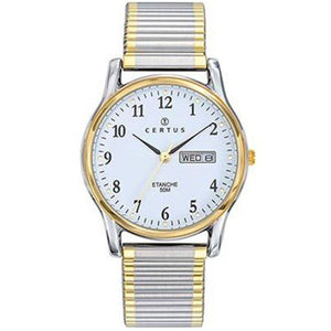 Montre Certus bicolore 616412 avec bracelet extensible