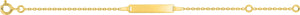 Gourmette enfant en or 9ct 446-455