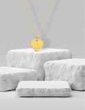 Pendentif ange coeur en or 9ct 469-234