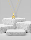 Pendentif trèfle en or 9ct
