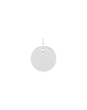 Médaille or blanc 9ct 461-71