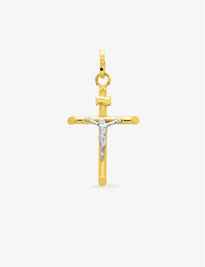 Pendentif Croix en or jaune 9ct 469-316