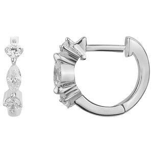 Boucles créoles argent 680-1285