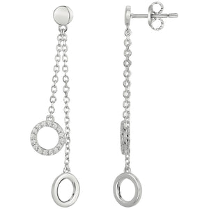Boucles d'oreilles en argent 681-3366