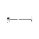 Piercing lune en argent 692-6