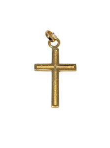 Pendentif Croix en or jaune 18ct 360-317