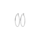 Créoles en argent 30mm 680-1235