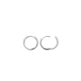 Boucles créoles en argent 12mm