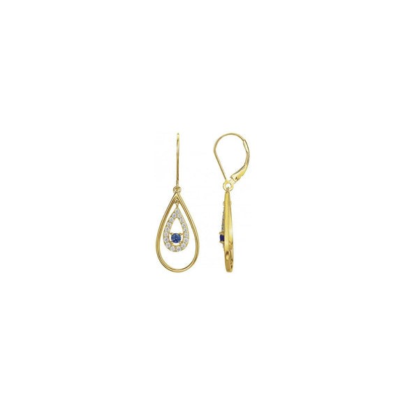 Boucles Plaqué or 782-1013