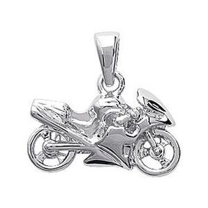 Pendentif moto en argent 661-502