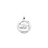 Pendentif trèfle personnalisable