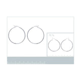Boucles créoles Classiques 40mm
