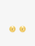 Boucles d'oreilles en or 18 ct boules 7mm 384-457