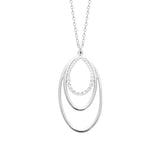 Collier en argent et zirconiums 654Z2313