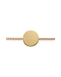 Bracelet pastille en plaqué or 747-39