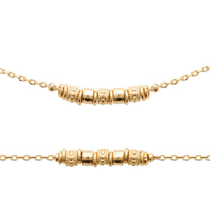 Bracelet en plaqué or Athéna