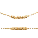 Bracelet en plaqué or Athéna