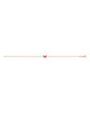 Bracelet papillon rose et mauve 740-857