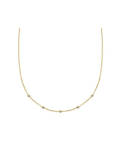 Collier Manu Plaqué or