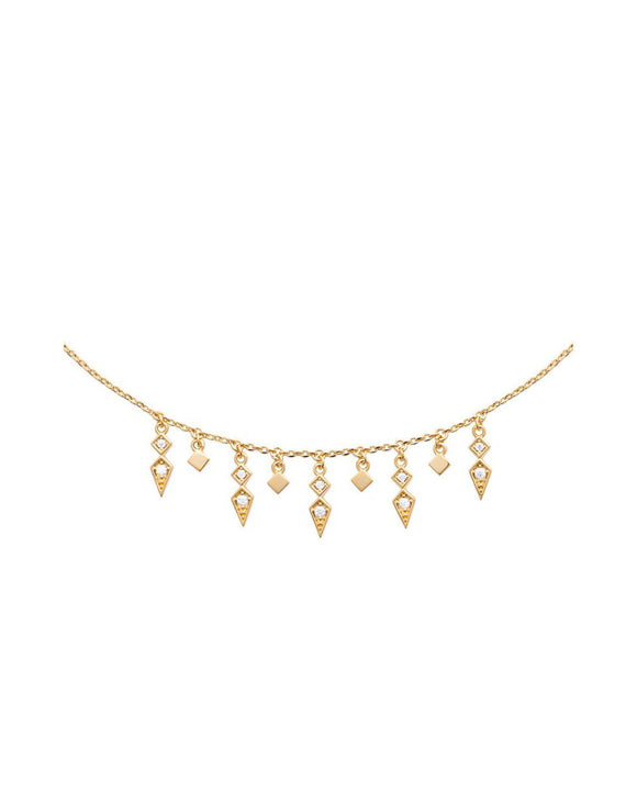 Collier Zaya en Plaqué or