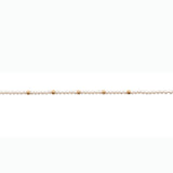 Bracelet en plaqué et perles