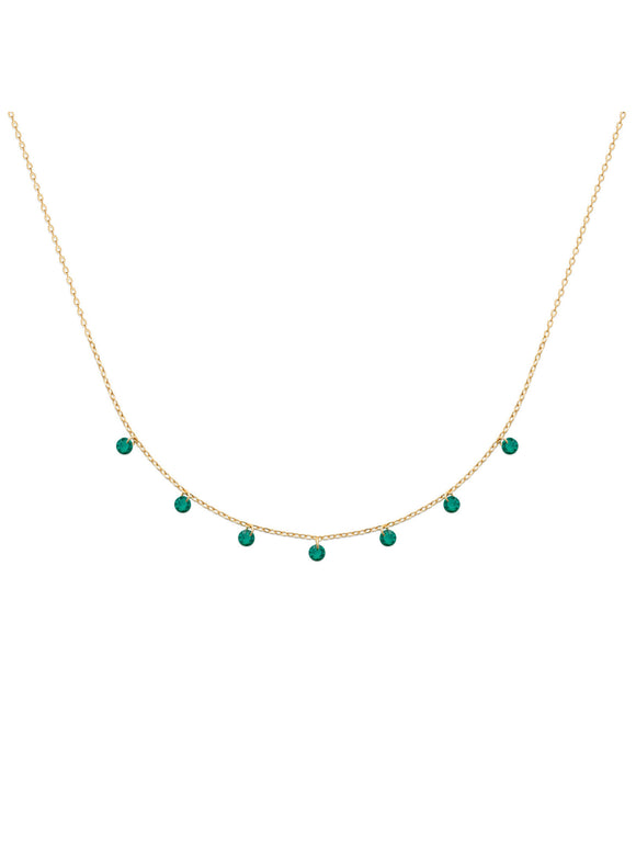 Collier Irina vert