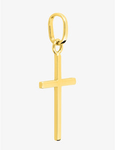Pendentif croix en or jaune 9ct 460-159