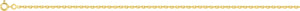 Chaine maille forçat en or jaune 9ct 2.1mm