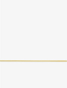 Chaine maille gourmette en or jaune 9ct 40cm ou 45 cm 450-548
